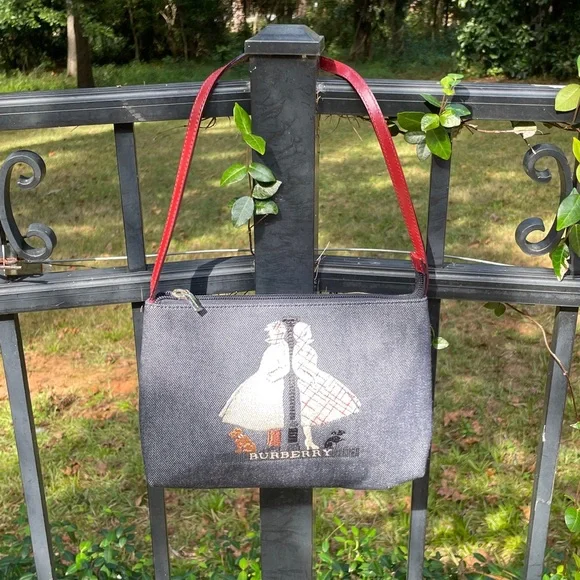 Burberry Denim Shoulder Bag - Picture 2 of 7